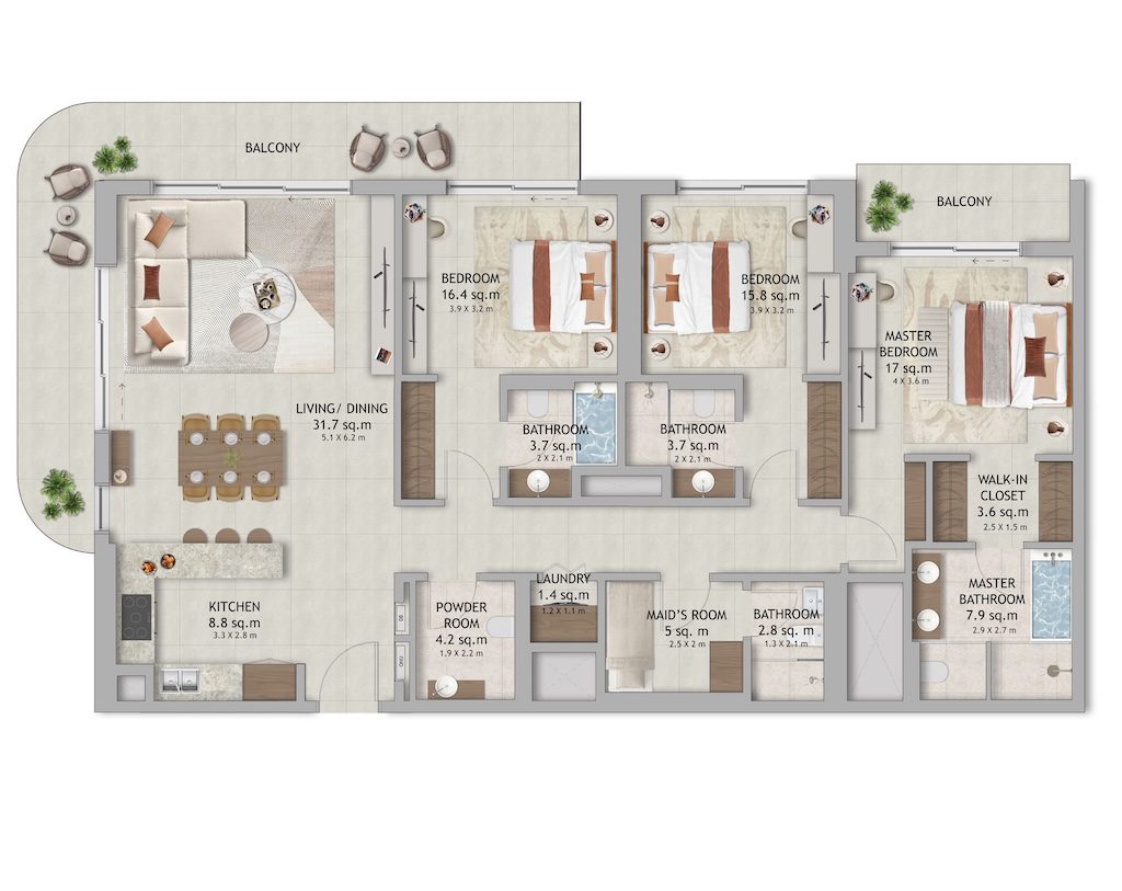 the-wilds-residences-3-bed-floor-plan